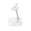 Stacja Ładująca 3w1 MagSafe do iPhone / Apple Watch / AirPods – Tech-Protect A12 – Biała